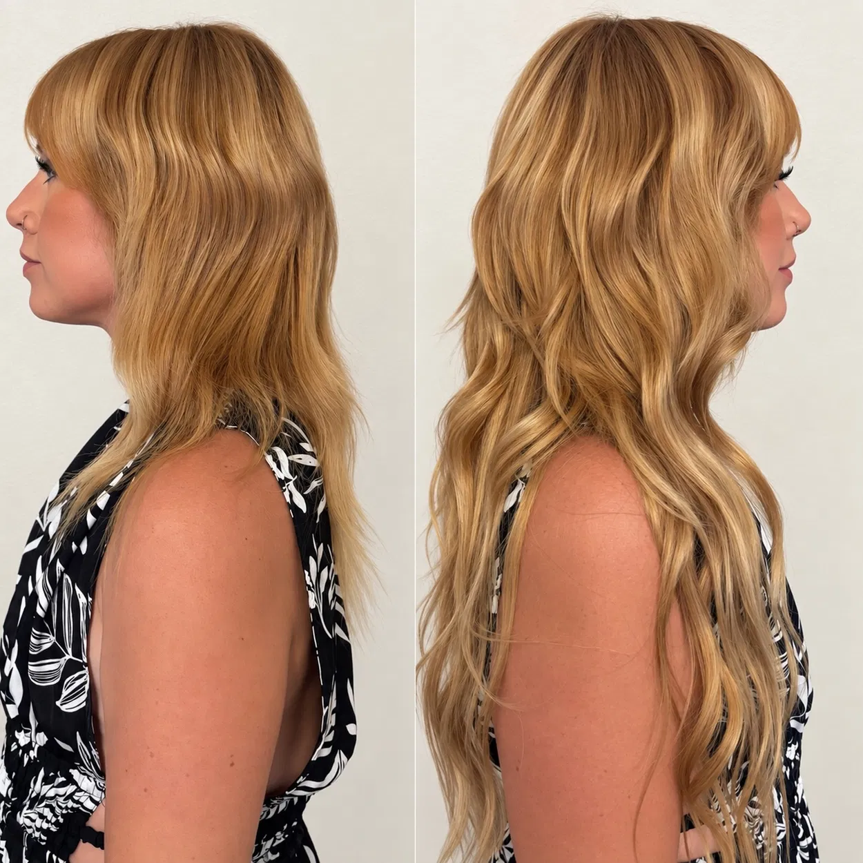 Blonde length transformation
